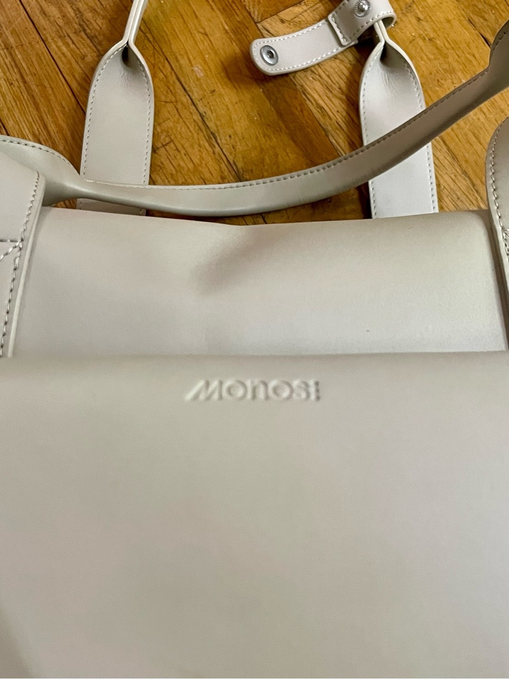 Monos Metro Weekender in Ivory - Picture 9 of 10